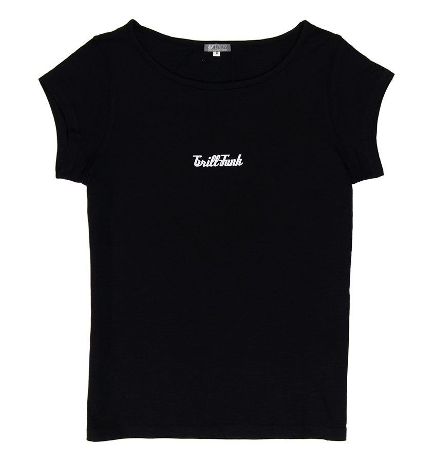 Koszulka damska Grill-Funk Minimal - czarna