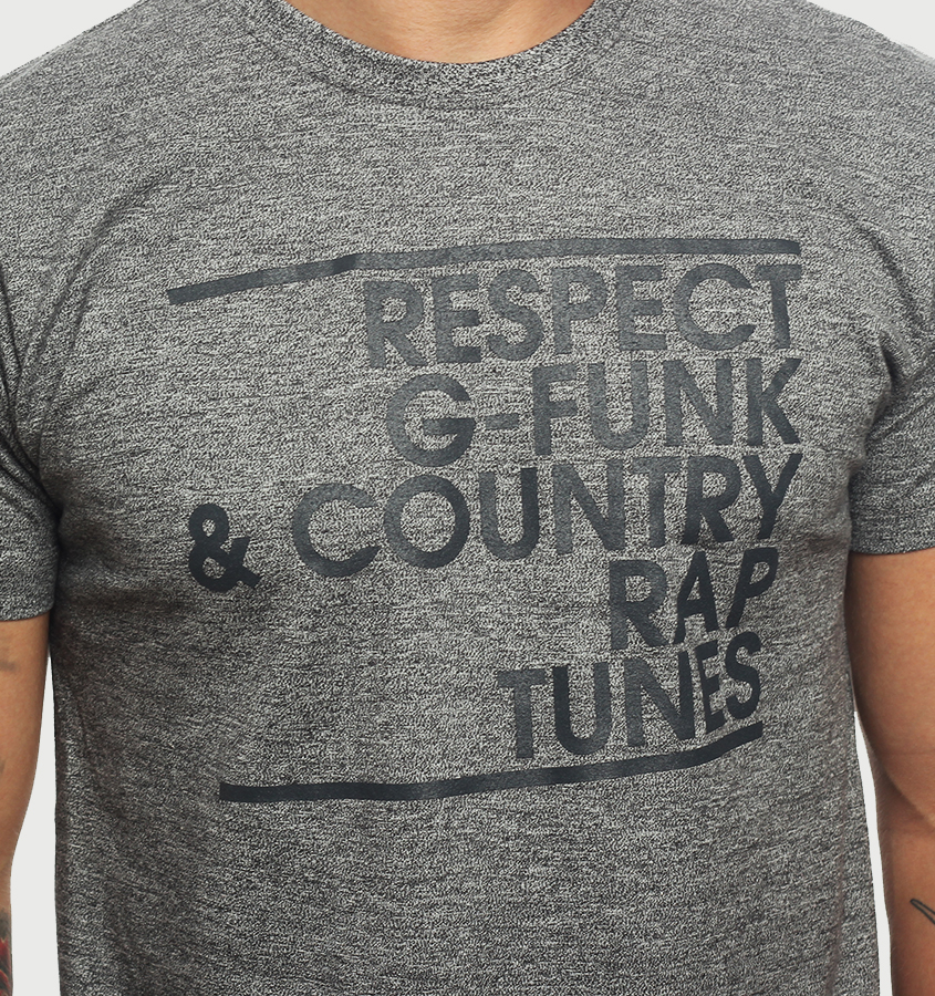 Koszulka męska Respekt G-Funk & Country Rap Tunes - pieprzowa