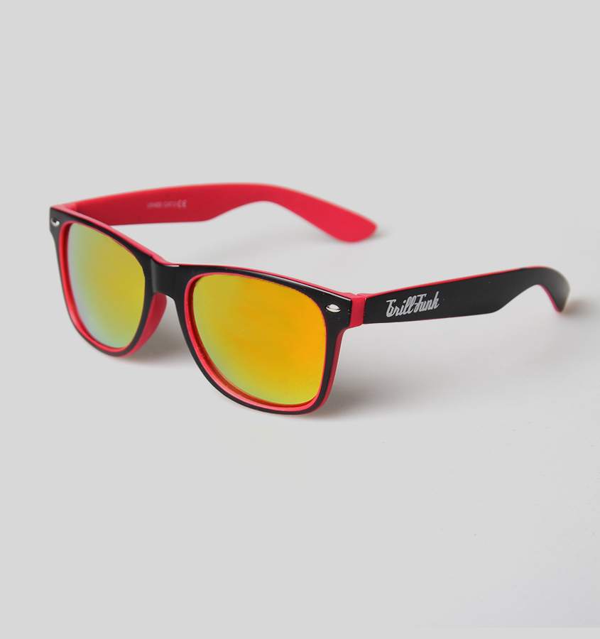 Okulary przeciwsłoneczne GF 2C Black & Red