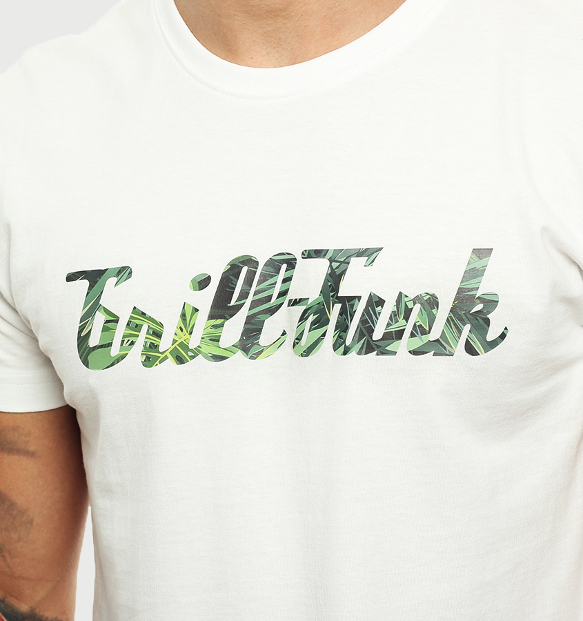 T-shirt męski Grill-Funk Classic Jungle - biała